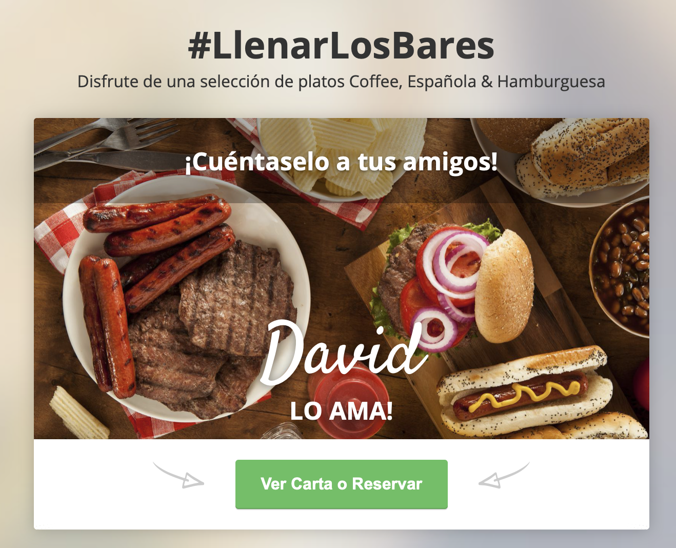#LLENARLOSBARES